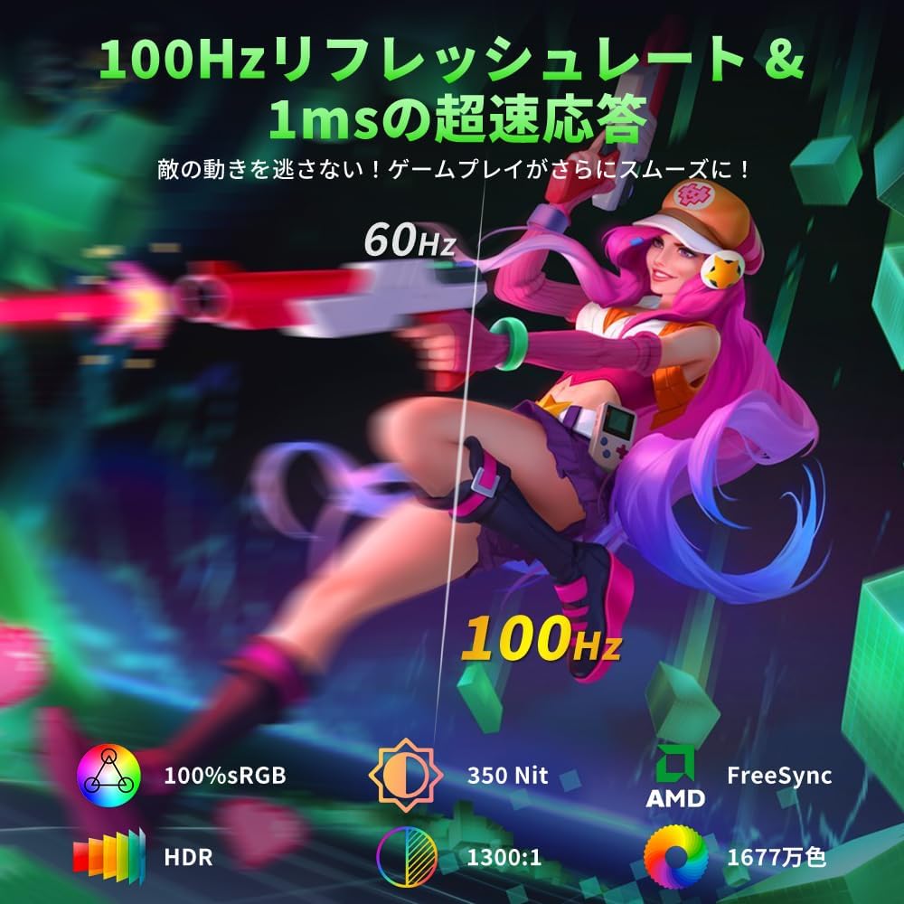 ★未使用 タイムセール★ ゲーミングモニター 23.8インチ cocopar Amazon.co.jp: cocopar モニター 23.8インチ ゲーミングモニター