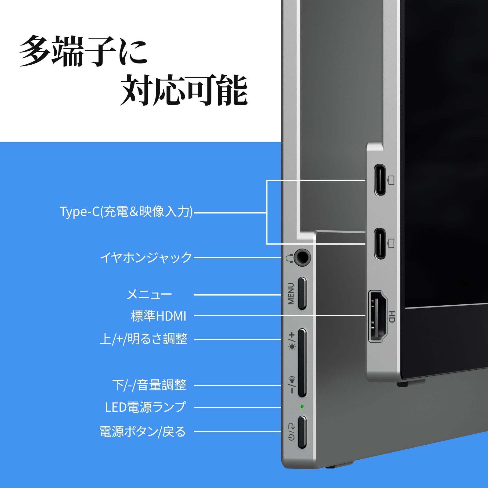 モバイルモニター cocopar 15.6インチ dg-156mx dg-156mx – モバイルモニター・PCモニター・液晶ディスプレイ